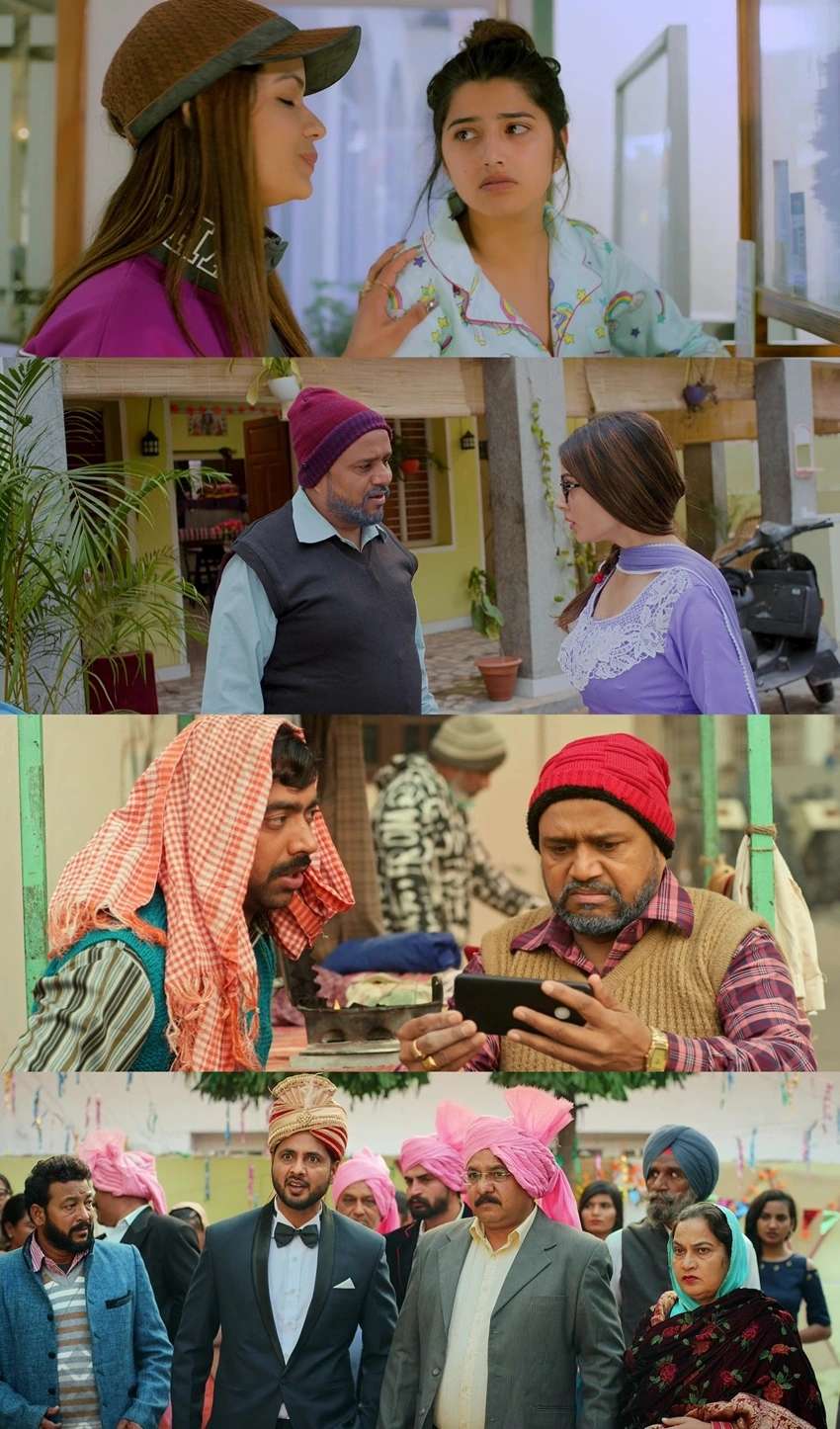 Download Kuriyan Jawan Bapu Preshaan | 2021 | Hindi Dubbed & Punjabi DD2.0 | WEB-DL | Full Movie 480p 720p 1080p