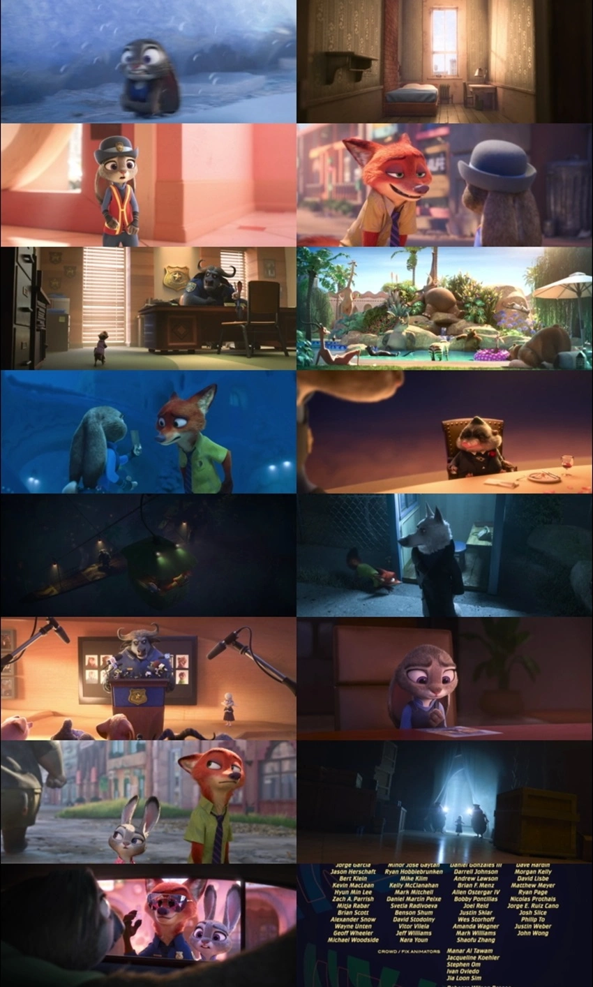 Download Zootopia | 2016 | Dual Audio | Hindi-English | BluRay | Full Movie 480p 720p 1080p